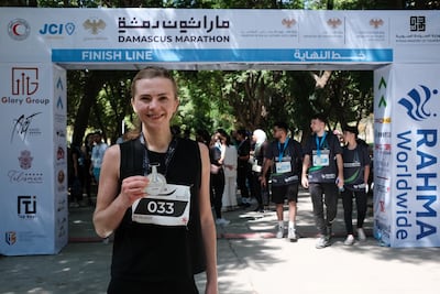 Our writer on the finishing line