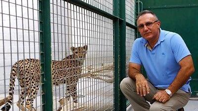 Dr Arshad Toosy: the animals are his priority. Satish Kumar / The National