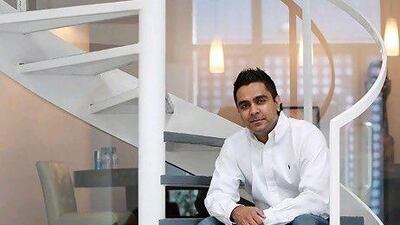 Azhar Siddiqui has changed his attitude towards spending and saving after getting married and becoming a father. Satish Kumar / The National