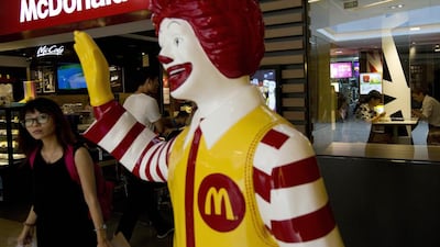 McDonald's business in China suffered a hit in 2014 after a food safety scandal involving one of its meat suppliers. Andy Wong / AP Photo