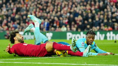 Armel Bella-Kotchap - 4 The German got caught under the ball for Liverpool’s second goal. He was supposed to deal with Nunez but was unable to stop the Uruguayan. He was withdrawn for Lyanco in the 72nd minute. AP
