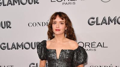 Olivia Cooke attends the 2019 Glamour Women of the Year Awards in New York City on November 11, 2019. AFP