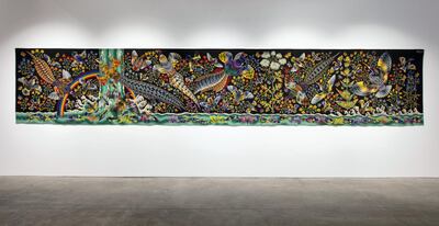 'La Grande Cascade' (1977) by Rene Perrot