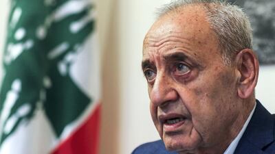 Parliament speaker Nabih Berri, who is Shiite. AFP