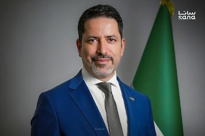 Safwat Raslan was appointed Governor of Syria's Central Bank by President Ahmad Al Shara last week. Photo: Sana