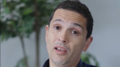 Nimer Altaher, from Jordan, was diagnosed with ameloblastoma, a rare but benign tumour of the upper jaw. Photo: Medcare