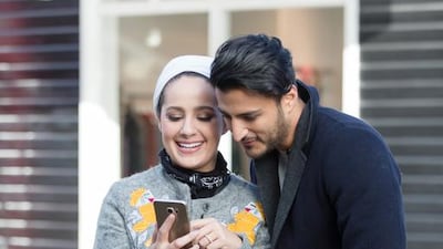 Kuwaiti social media personalities Ascia Al Faraj and Ahmad Al Boloushi partner with Bicester Village in Europe. Courtesy of Chic Outlet Shopping.