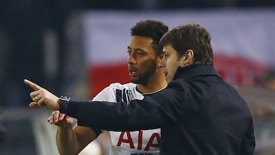 Tottenham manager Mauricio Pochettino made seven changes to his lineup for the match against Borussia Dortmund. Wolfgang Rattay / Reuters