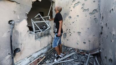 The Israeli military says more than 4,300 rockets were fired from Gaza. Reuters