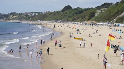 Bournemouth Beach in Dorset on May 14. PA