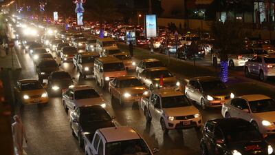 The incident happened on Corniche Street in the city. Pawan Singh / The National