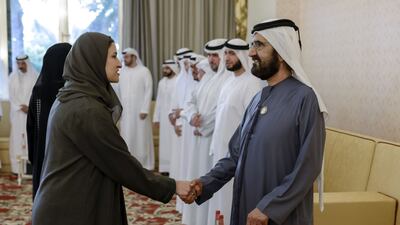 Sheikh Mohammed said the partnership between the private sector and authorities in the emirate was key to the city's future success