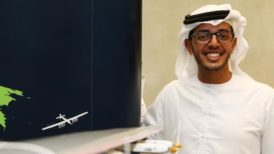 Hasan Al Redaini, communications officer for Mubadala, is travelling with the Solar Impulse 2 team. Christopher Pike / The National
