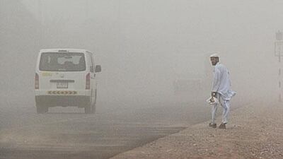 A dust storm is expected to hit the UAE over the weekend. Jaime Puebla / The National