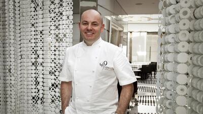 Chef Darren Velvick. Razan Alzayani / The National