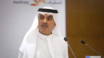 AbdulAziz Al Ghurair, the chairman of the UAE Banks Federation and chief executive of Mashreq, says lenders should continue to identify initiatives to attract and enable UAE nationals to succeed in the banking industry. Razan Alzayani / The National