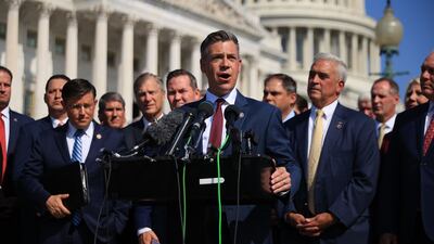 Republican congressman Jim Banks. Photo: AFP
