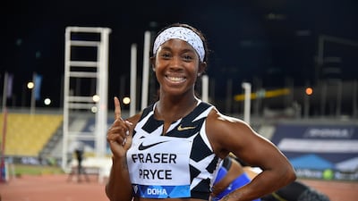 Jamaica's Shelly-Ann Fraser-Pryce has become the second fastest woman of all time with a time of 10.63 seconds. EPA