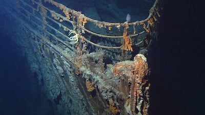It will be the first manned mission to the Titanic wreck since 2005, and the first chance for members of the public to join. Courtesy NOAA