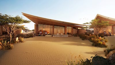 A villa model in Southern Dunes.