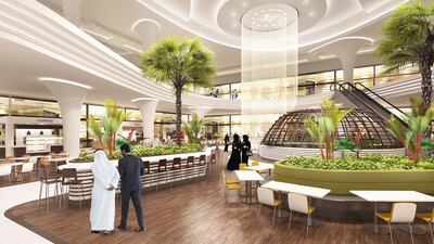 The mall will contain 4 million sq ft of leasable space for retailers, with more than 1,000 shops, restaurants, cafes and entertainment outlets under a retractable room. Courtesy Nakheel
