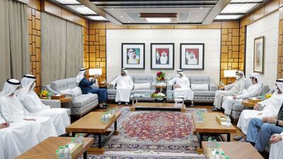 The talks were held in Al Marmoom, Dubai.