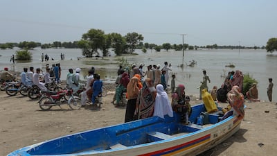 People escape to higher ground