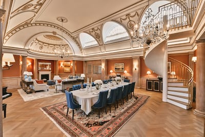 The Astor, a vast, sprawling penthouse apartment comprising three bedrooms, is the jewel in the building's crown.