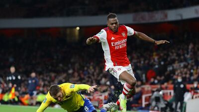 Nuno Tavares: 6 - The left-back rarely joined the attack, but grew into the game. He passed the ball out of play poorly early on, but in the second half he grabbed an assist with a cross io Nketiah at the front post. Reuters