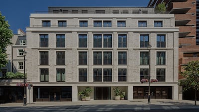 Vabel has unveiled the new Vabel Townhouse, featuring 28 homes and two ground-floor commercial units, near Hyde Park, London. All photos: Vabel