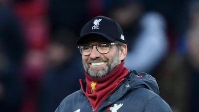 Liverpool coach Jurgen Klopp was delighted by his side's 3-1 destruction of Manchester City at Anfield. Getty