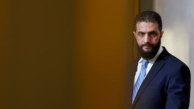 Ahmad Al Shara is expected to attend the UN’s annual General Assembly gathering in September. AP