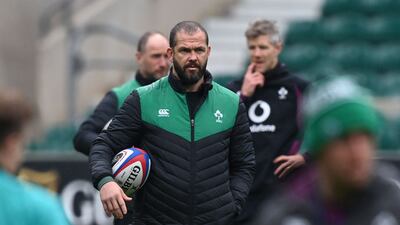 Ireland head coach Andy Farrell. AFP