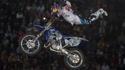 Tom Pages won the first Red Bull X-Fighters round in Mexico last month. Miguel Tovar / Latin Content / Getty Images