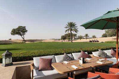 Zala is one of several new restaurants at Bab Al Shams. Antonie Robertson / The National