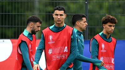Cristiano Ronaldo has yet to score at Euro 2024 and has come in for criticism for his reactions and performances. AFP