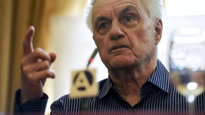 Dayton Literary Peace Prize officials chose John Irving for the Richard C Holbrooke Distinguished Achievement Award. AFP