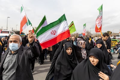 The threat of a war in Iran has loomed over the region for weeks as US President Donald Trump threatens a new attack. Getty Images