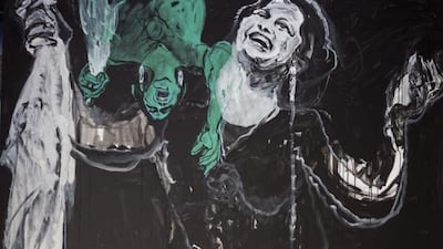 Soul Singer by Asaad Arabi, on display at Artbooth Abu Dhabi. Photo: Artbooth