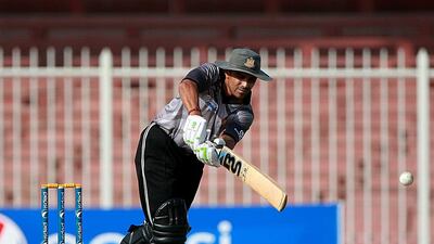Khurram Khan will captain the UAE when they travel to Bangladesh for the ICC Twenty20 World Cup. Satish Kumar / The National