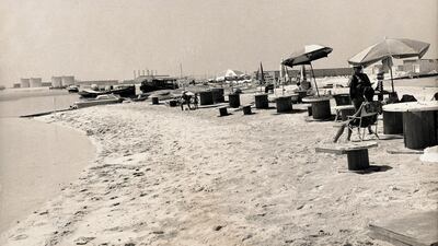 The Club, seen here in the 1970s in the former Tourist Club area of Abu Dhabi, which was renamed Al Zahiya in 2014. Image Courtesy ADCB