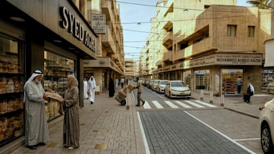 Dubai Walk aims to reinforce the distinctive identity of urban areas. Photo: Roads and Transport Authority