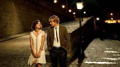 Marion Cotillard and Owen Wilson in a scene from 'Midnight in Paris' (2011). Photo: Sony Pictures Classics
