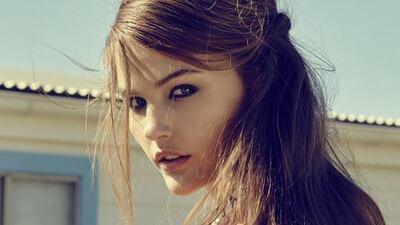 YOUNG LOVE: Leather jacket, Zadig & Voltaire.