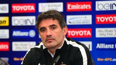 Al Ain manager Zoran Mamic. Courtesy Al Ain FC
