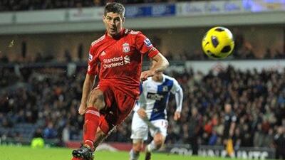 Steven Gerrard, the Liverpool captain, will be facing Cardiff City in the Carling Cup final, the team of his cousin, Anthony.