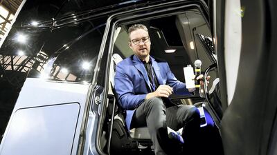 Nikola founder Trevor Milton is now worth $7.1bn after shares of his hydrogen-powered electric truck company more than doubled following their stock market debut. Photo: Reuters