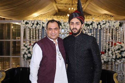 Abdul Salam spoke of his pride at being able to contribute to his son's wedding. Photo: The UAE Lottery