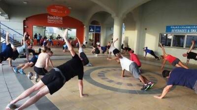 The 28-day Advanced Primal Transformation course at Haddins Gym in Zayed Sports City. Delores Johnson / The National