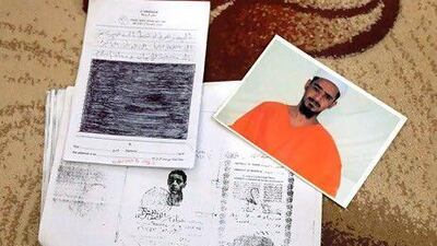 All the material Adnan Latif's family have left from Guantanamo, where their son was found dead in his cell earlier this month.